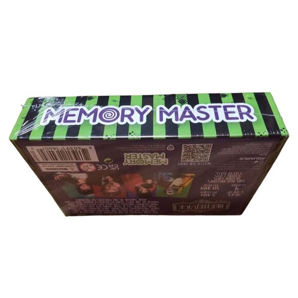 Aquarius Beetlejuice Memory Master A Card Game You'll Never Forget 6+ NEW NIB - Picture 3 of 3